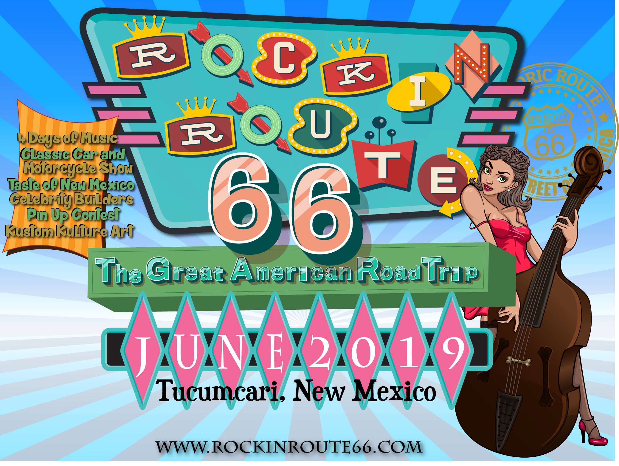 Route 66 Navigation became partner of Rockin Route 66 festival in